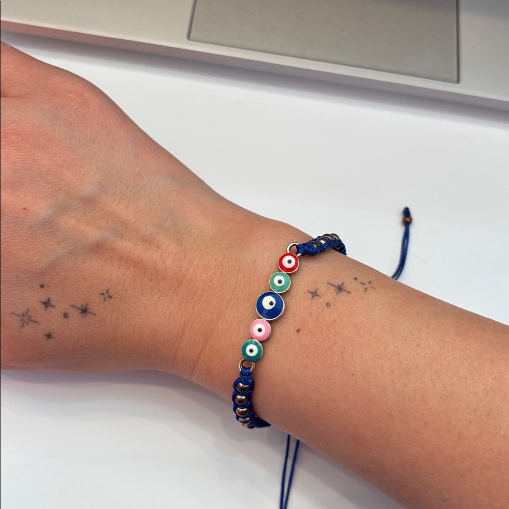 Evil eye bracelet